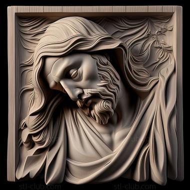 3D model st jesus (STL)